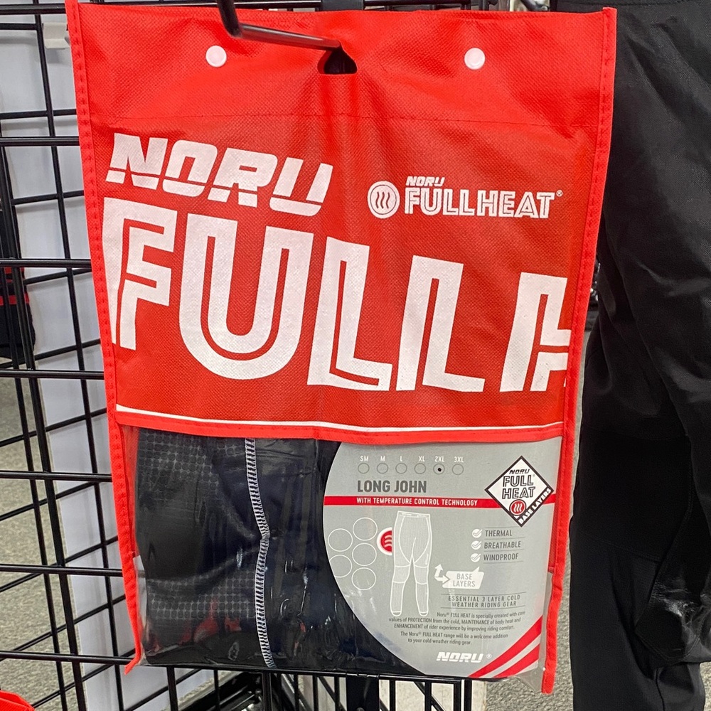 NORU Fullheat Black Long John Pants
